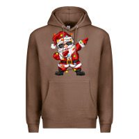 Chestnut dabbing santa with christmas lights Premium Hoodie - Zillion Design Studio