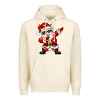 Tofu dabbing santa with christmas lights Premium Hoodie - Zillion Design Studio