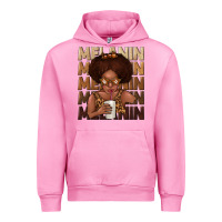 Fuchsia Pink melanin kid Urban Hoodie - texasbilliewilder
