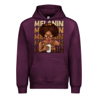 Mauve Wine melanin kid Urban Hoodie - texasbilliewilder