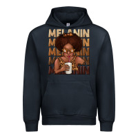 Navy melanin kid Urban Hoodie - texasbilliewilder