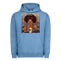 Pigment Pebble Blue melanin kid Urban Hoodie - texasbilliewilder