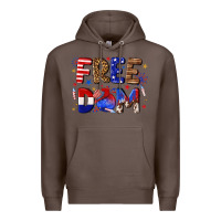 Coffee fourth of july freedom Premium Hoodie - texasbilliewilder