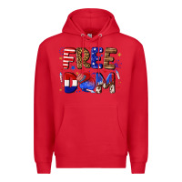 Red fourth of july freedom Premium Hoodie - texasbilliewilder