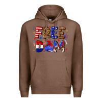 Chestnut fourth of july freedom Premium Hoodie - texasbilliewilder