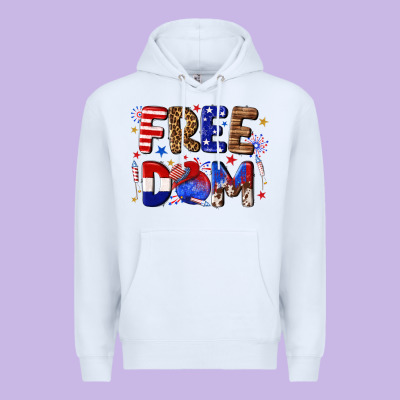 Fourth Of July Freedom Premium Hoodie Designed By Texasbilliewilder
