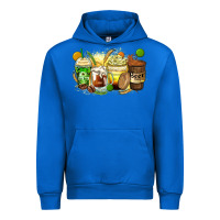 Cobalt beer coffee cups Urban Hoodie - Zillion Design Studio