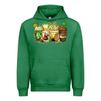 Emerald beer coffee cups Urban Hoodie - Zillion Design Studio