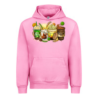 Fuchsia Pink beer coffee cups Urban Hoodie - Zillion Design Studio