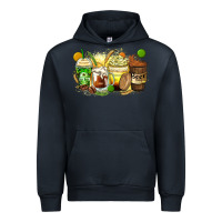 Navy beer coffee cups Urban Hoodie - Zillion Design Studio