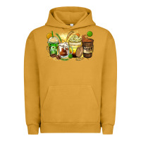 Pigment Peanut Butter beer coffee cups Urban Hoodie - Zillion Design Studio