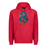 Cardinal blue dragon Premium Hoodie - RanaPortraitStore