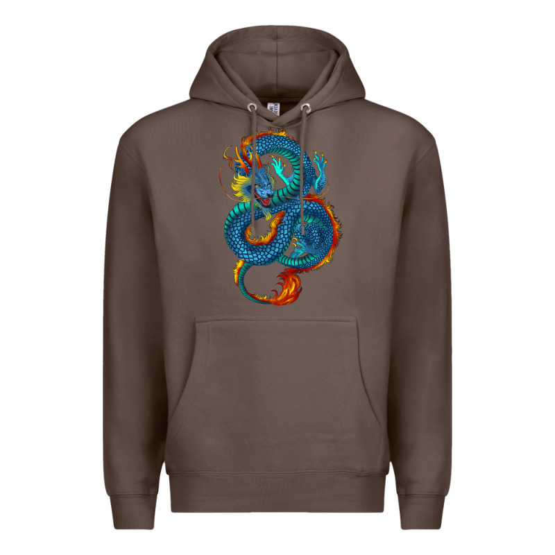 Blue Dragon Premium Hoodie by RanaPortraitStore | Teevron