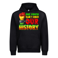 Black one month cant hold our history juneteenth Urban Hoodie - texasbilliewilder
