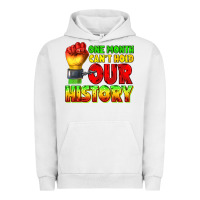 Pigment Lunar Rock one month cant hold our history juneteenth Urban Hoodie - texasbilliewilder