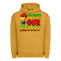 One Month Cant Hold Our History Juneteenth Urban Hoodie | Teevron