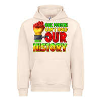 Sandshell one month cant hold our history juneteenth Urban Hoodie - texasbilliewilder