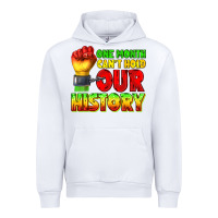 White one month cant hold our history juneteenth Urban Hoodie - texasbilliewilder