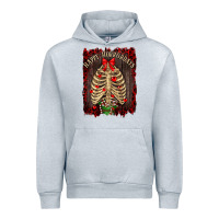 Heather Grey Happy Horrordays Urban Hoodie - RanaPortraitStore