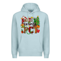 Blue Mist santa's favorite pct Premium Hoodie - Zillion Design Studio