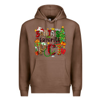 Chestnut santa's favorite pct Premium Hoodie - Zillion Design Studio
