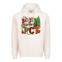 Pale Pink santa's favorite pct Premium Hoodie - Zillion Design Studio