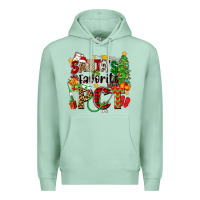 Seafoam santa's favorite pct Premium Hoodie - Zillion Design Studio