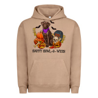 Pigment Burro Happy howl o ween Urban Hoodie - RanaPortraitStore