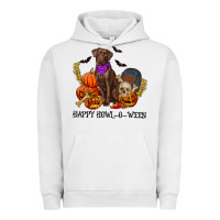 Pigment Lunar Rock Happy howl o ween Urban Hoodie - RanaPortraitStore