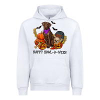White Happy howl o ween Urban Hoodie - RanaPortraitStore