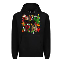 Black santa's favorite rn Premium Hoodie - Zillion Design Studio