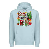 Blue Mist santa's favorite rn Premium Hoodie - Zillion Design Studio