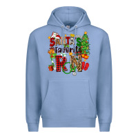 Colony Blue santa's favorite rn Premium Hoodie - Zillion Design Studio