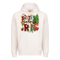 Pale Pink santa's favorite rn Premium Hoodie - Zillion Design Studio