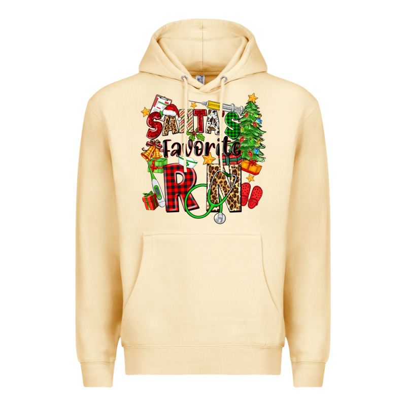 Santa's Favorite Rn Premium Hoodie by Zillion Design Studio | Teevron