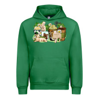 Emerald sheep coffee cups Urban Hoodie - Zillion Design Studio