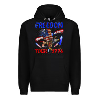 Black freedom born to be free tour 1776 Premium Hoodie - texasbilliewilder