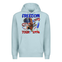 Blue Mist freedom born to be free tour 1776 Premium Hoodie - texasbilliewilder