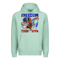 Seafoam freedom born to be free tour 1776 Premium Hoodie - texasbilliewilder