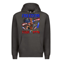 Smoke freedom born to be free tour 1776 Premium Hoodie - texasbilliewilder