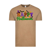 Vintage Coffee Happy halloween Vintage Tee - Artiststas