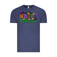 Vintage Denim Happy halloween Vintage Tee - Artiststas
