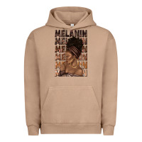 Pigment Burro melanin melanin melanin with afro girl Urban Hoodie - texasbilliewilder