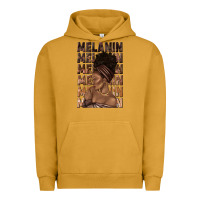 Pigment Peanut Butter melanin melanin melanin with afro girl Urban Hoodie - texasbilliewilder
