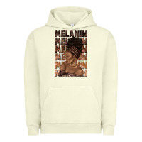 Pigment Pistachio melanin melanin melanin with afro girl Urban Hoodie - texasbilliewilder