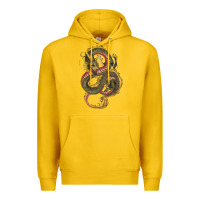 Lemon green and yellow dragon Premium Hoodie - RanaPortraitStore