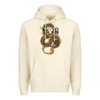 Sandshell green and yellow dragon Premium Hoodie - RanaPortraitStore
