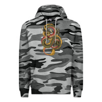 Slate Camo green and yellow dragon Premium Hoodie - RanaPortraitStore