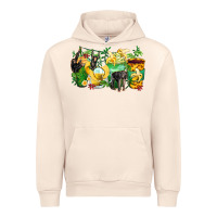 Sandshell monkey coffee cups Urban Hoodie - Zillion Design Studio
