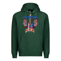 Sports Green freedom rocks make some noise Premium Hoodie - texasbilliewilder